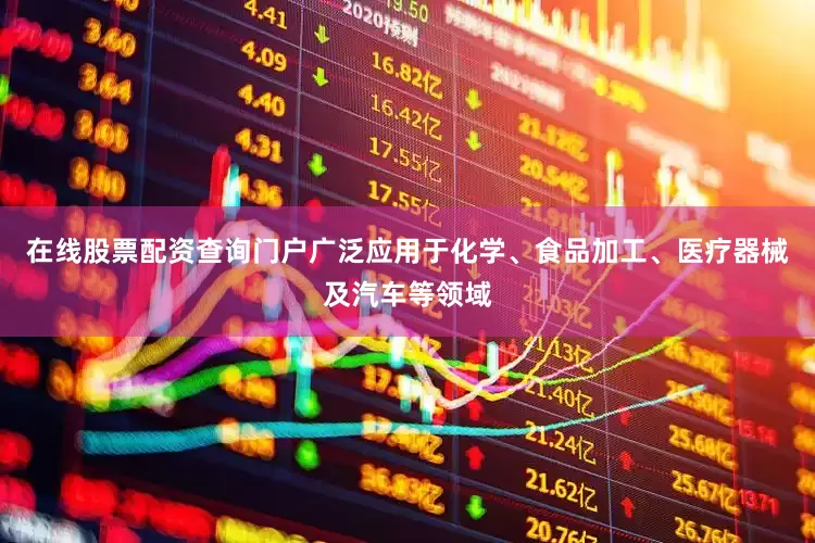 在线股票配资查询门户广泛应用于化学、食品加工、医疗器械及汽车等领域